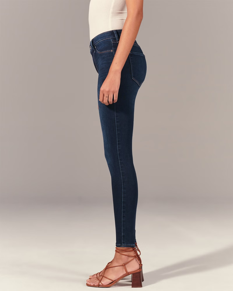 Shown In medium-dark wash | Abercrombie & Fitch (US)