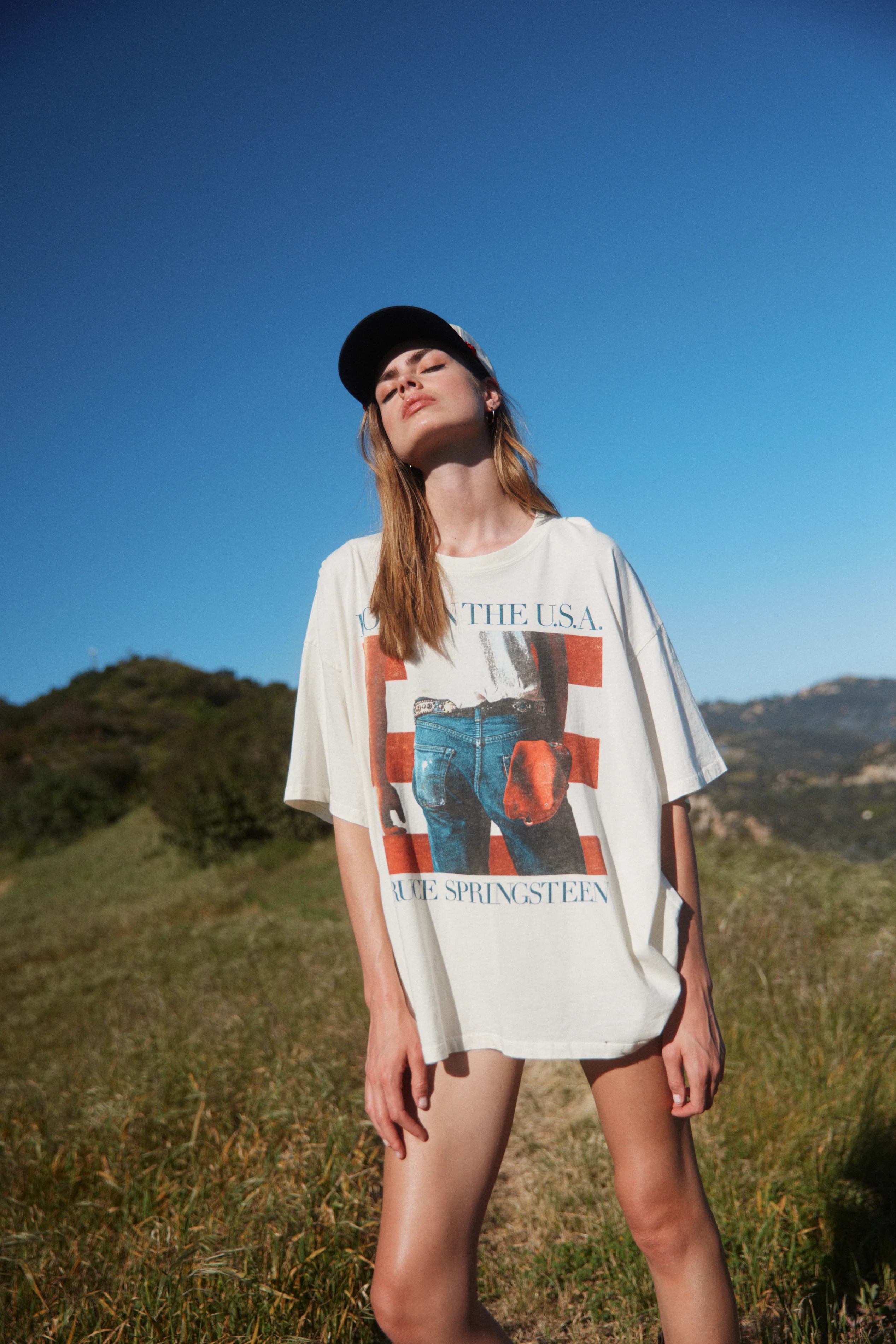 Bruce Springsteen Americana OS Tee | Daydreamer