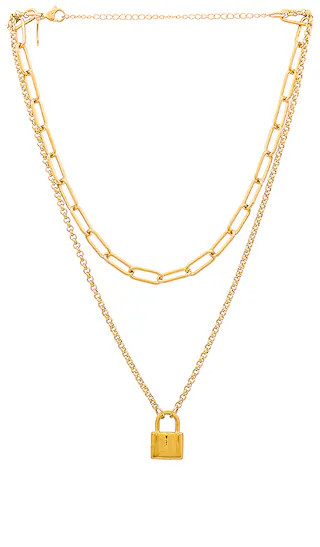 Basilica Necklace in Gold | Revolve Clothing (Global)