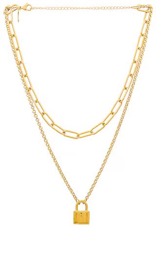 Basilica Necklace in Gold | Revolve Clothing (Global)