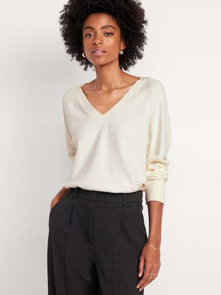 SoSoft Loose V-Neck Sweater | Old Navy (US)