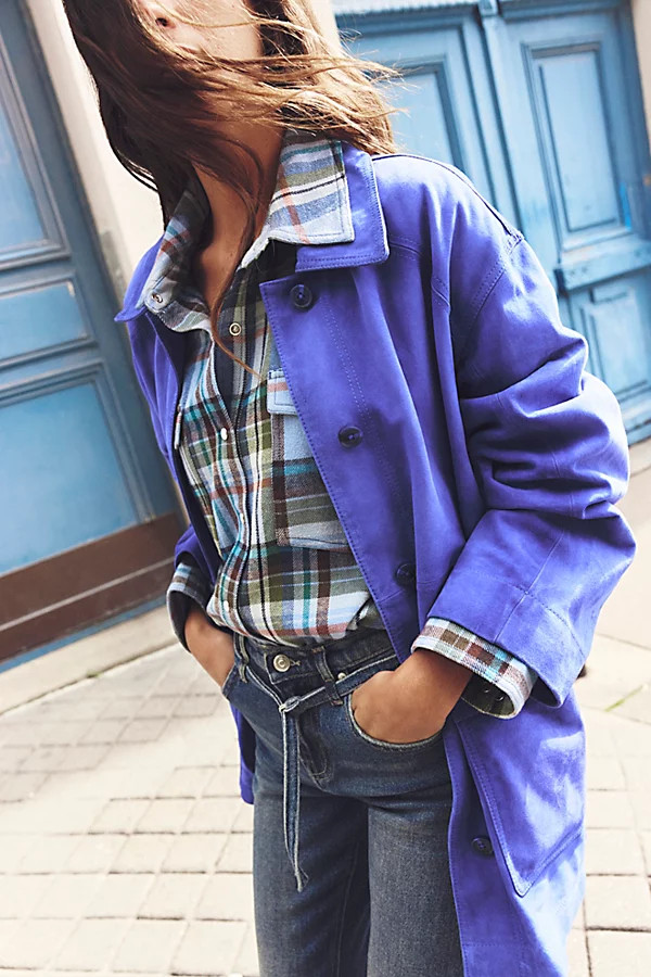 Annalise Suede Jacket | Free People (UK)