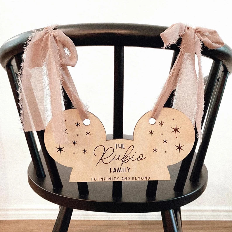 Disney Inspired Stroller Tag Stroller Tag Ears Stroller Tag Disney Inspired Hanger Stroller Hange... | Etsy (US)