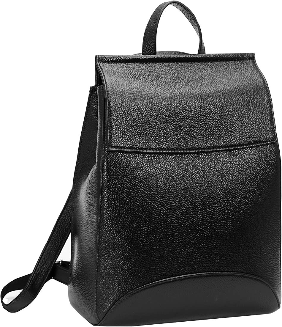 Heshe Genuine Leather Backpack Designer Purses for Women Casual Daypack and Anti Theft Ladies Sho... | Amazon (US)