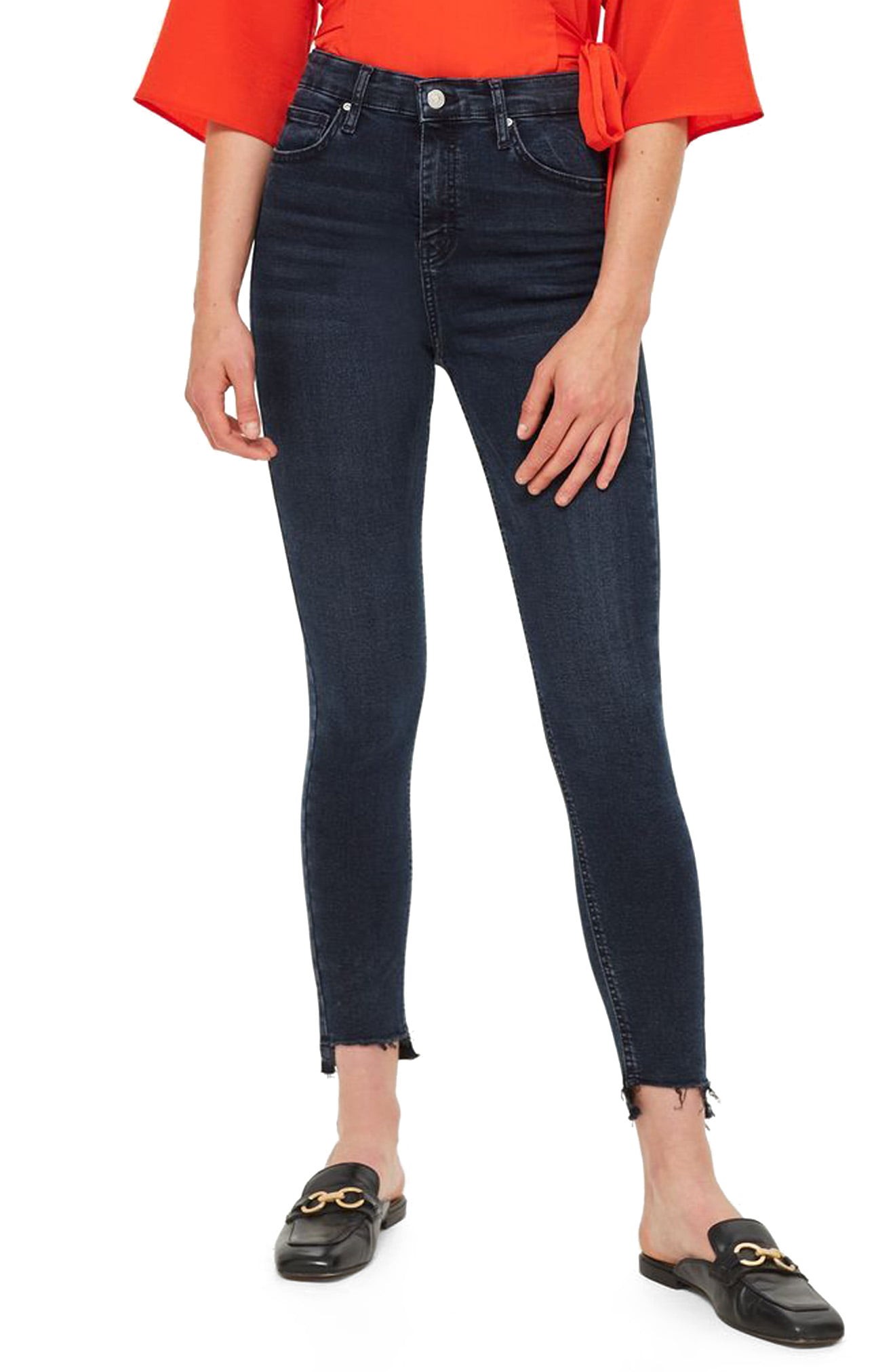 Topshop Jamie Step Hem Skinny Jeans | Nordstrom