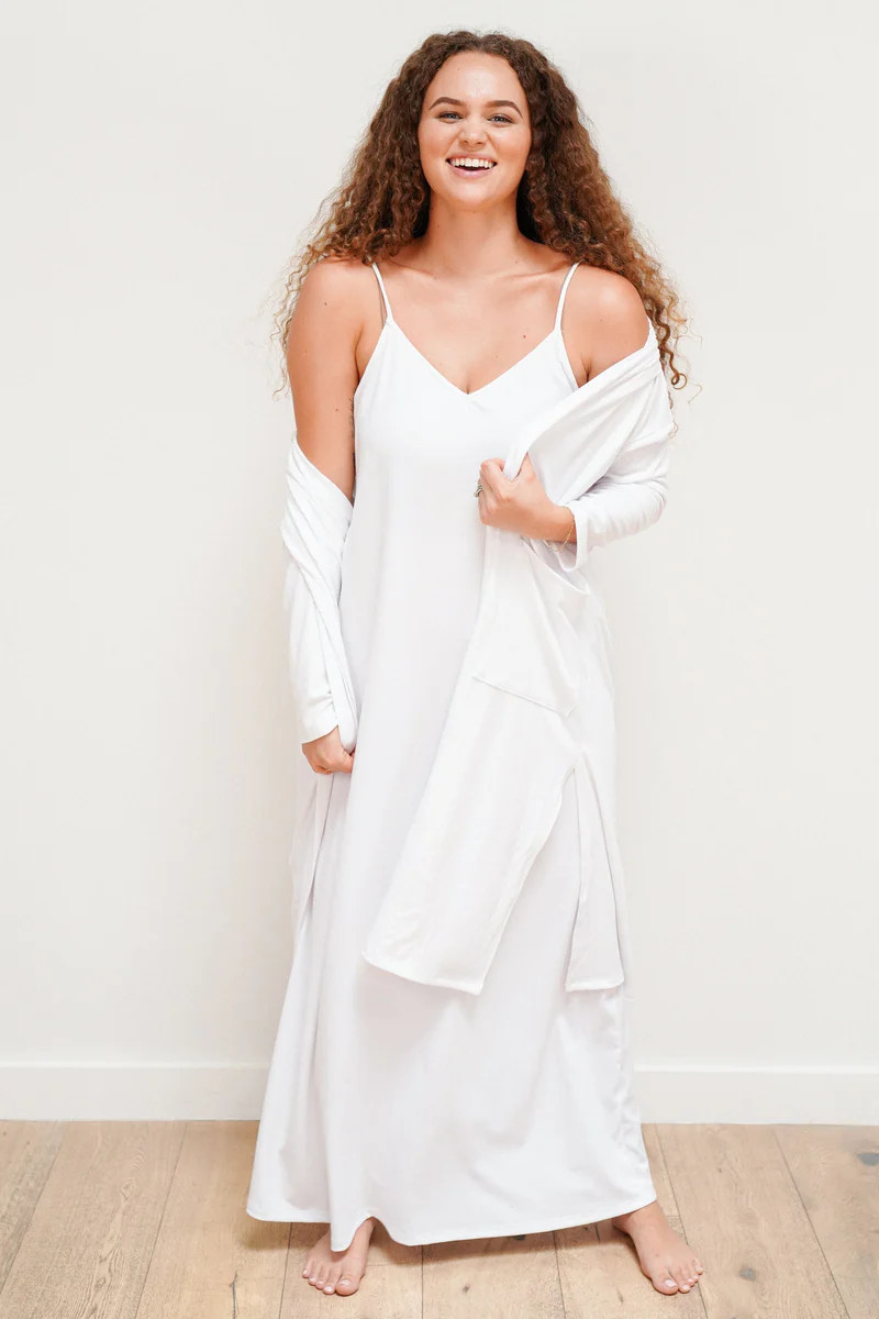 CJ's Favorite Ribbed Spaghetti Dress | Carly Jean Los Angeles