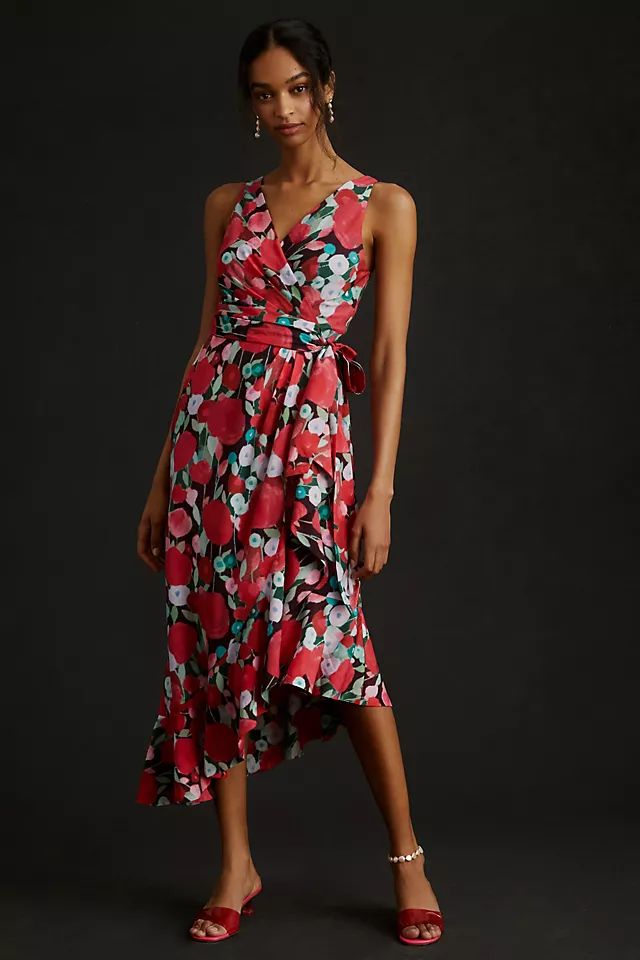 Hutch Asymmetrical Wrap Dress | Anthropologie (US)