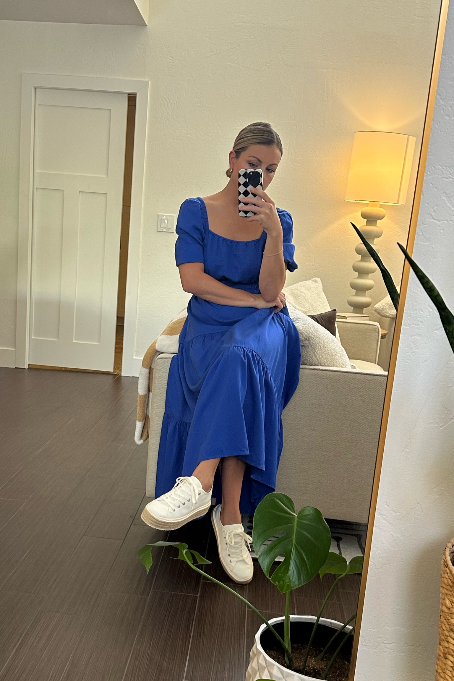 Dresses and sneakers. Perfect pair. True to size in both pieces  

#LTKSeasonal #LTKunder100 #LTKunder50