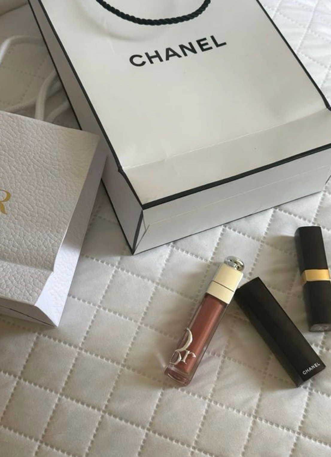 My favorite lip glosses 
Dior 038 rose nude 
Chanel tender beige

#LTKgrwm #LTKBeauty #LTKmorningroutine