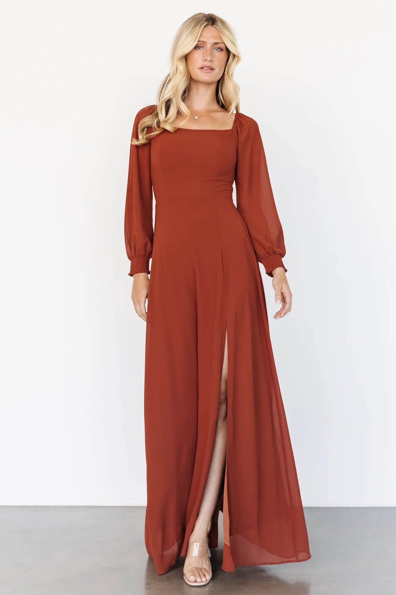 Giselle Maxi Dress | Rust | Baltic Born
