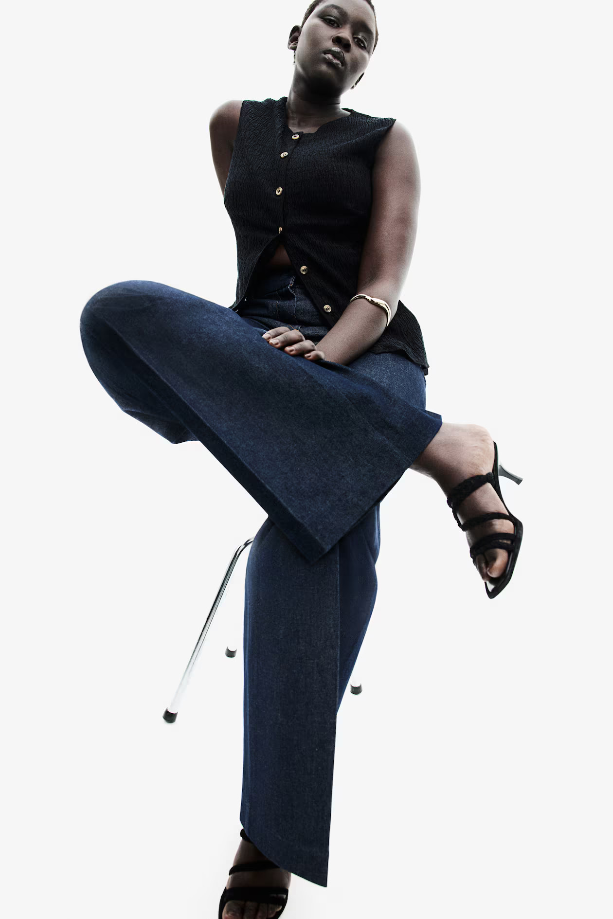 Textured Jersey Vest | H&M (US + CA)