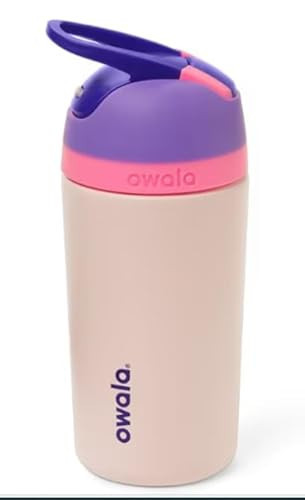 Owala Bunny Business Kids Flip Stainless Steel Bottle 14 Ounce, 1 EA | Amazon (US)