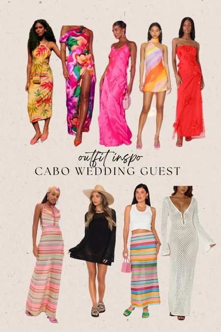 CABO WEDDING GUEST OUTFIT INSPO! Perfect for the ceremony & beach/boat days! 

#LTKplussize #LTKmidsize #LTKSeasonal