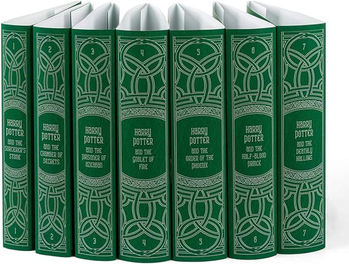 Juniper Books Harry Potter DUST Jackets ONLY Set - Slytherin House Edition | Custom Duct Jackets ... | Amazon (US)