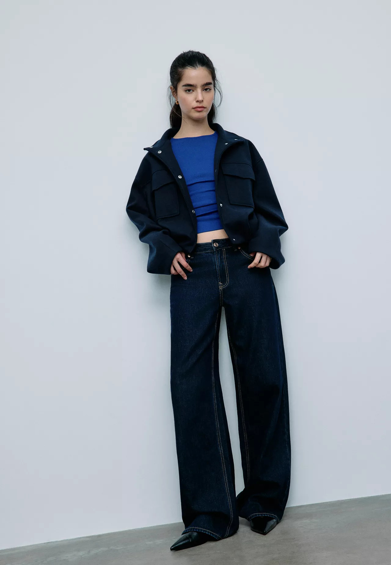 Soft-touch bomber jacket with pockets - Women's Jackets and trench coats | Stradivarius United Ki... | Stradivarius (UK)