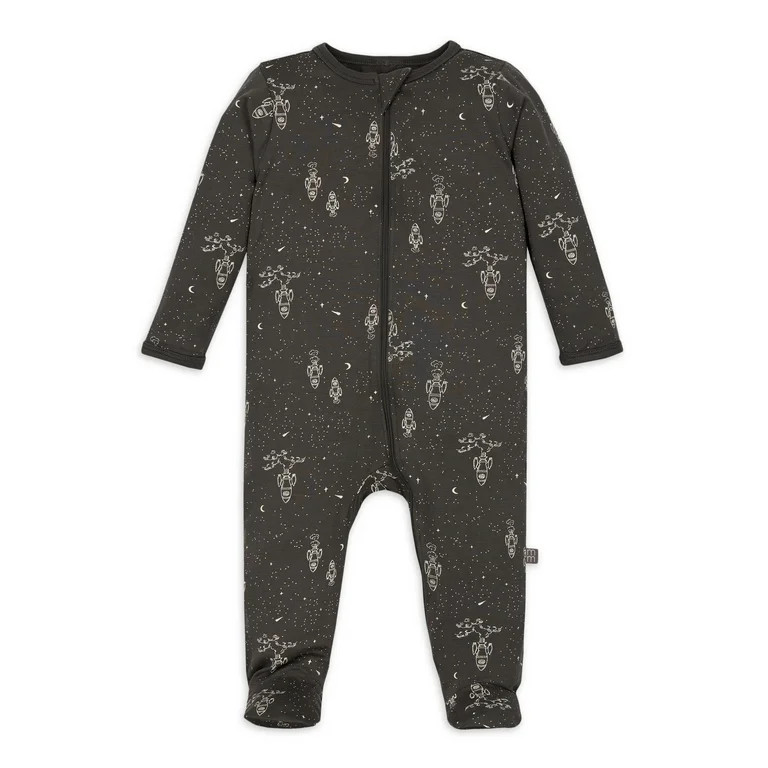 Modern Moments by Gerber Baby Unisex Super Soft Sleep 'N Play, Sizes Newborn - 6/9 Months | Walmart (US)