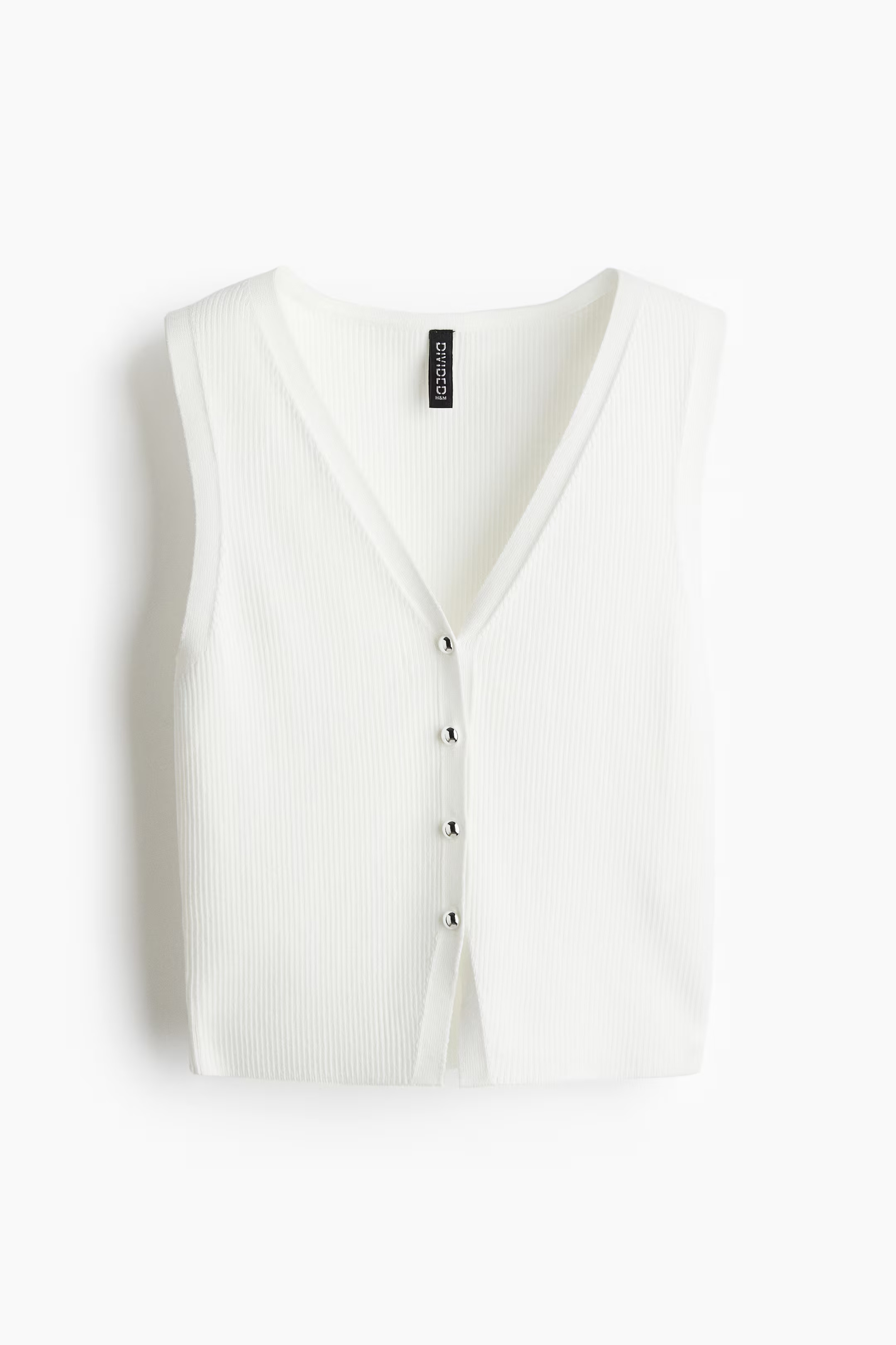 Button-Front Sweater Vest | H&M (US + CA)