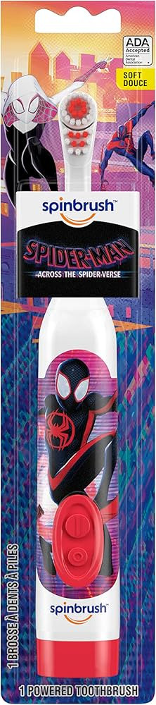 Arm & Hammer Kid’s Spinbrush Spiderman Powered Toothbrush, 1 count | Amazon (US)