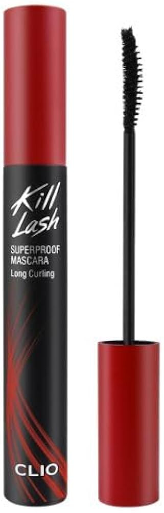 CLIO Long & Curl up Waterproof Black Mascara, Volumizing & Lengthening, Long-wearing Mascara (#01... | Amazon (US)
