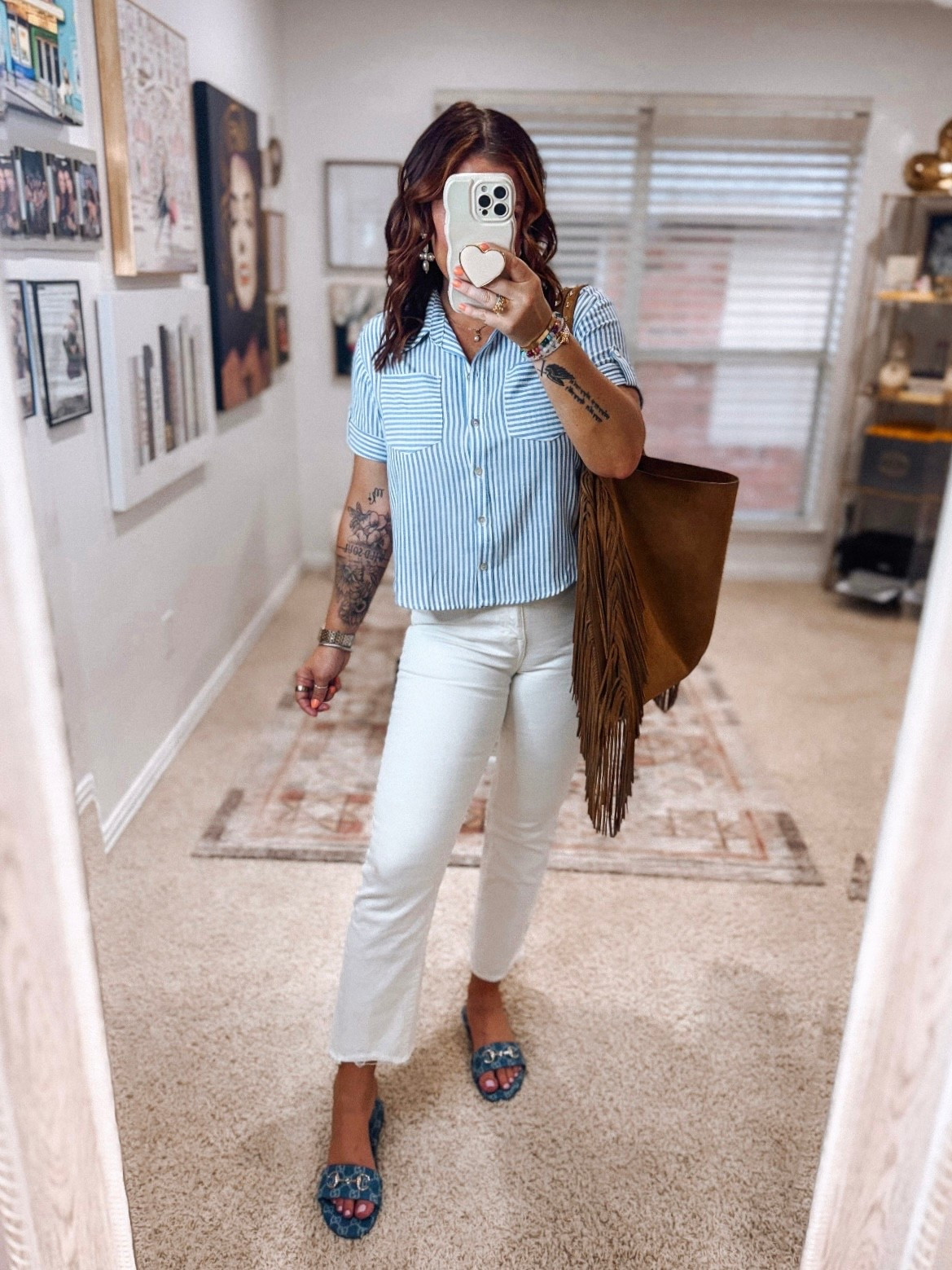 Linked similar Amazon finds to recreate this easy Friday family date night look 🤍🩵 

#LTKOver40 #LTKootd