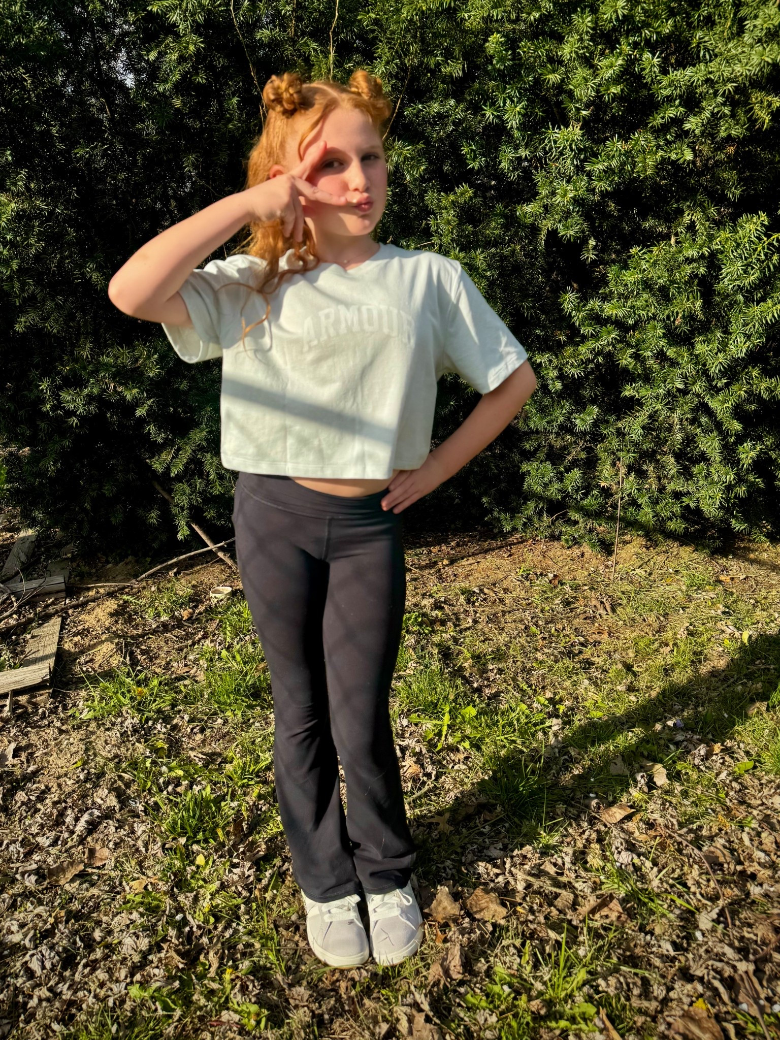 A cute and casual athletic girls outfit. Perfect spring or summer outfit! 

#LTKActive #LTKSeasonal #LTKKids