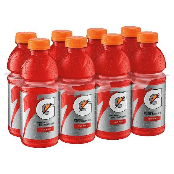 Gatorade Fruit Punch Sports Drink - 8pk/20 fl oz Bottles | Target