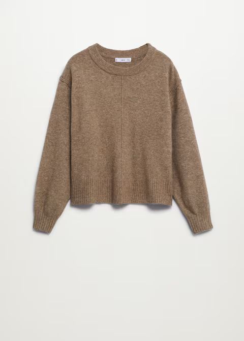 Flecked knit sweater -  Women | Mango United Kingdom | MANGO (UK)