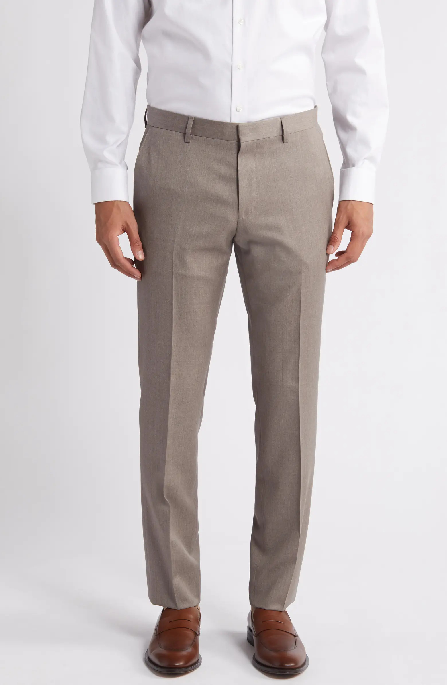 BOSS Genius Slim Fit Wool Suit Pants | Nordstrom | Nordstrom