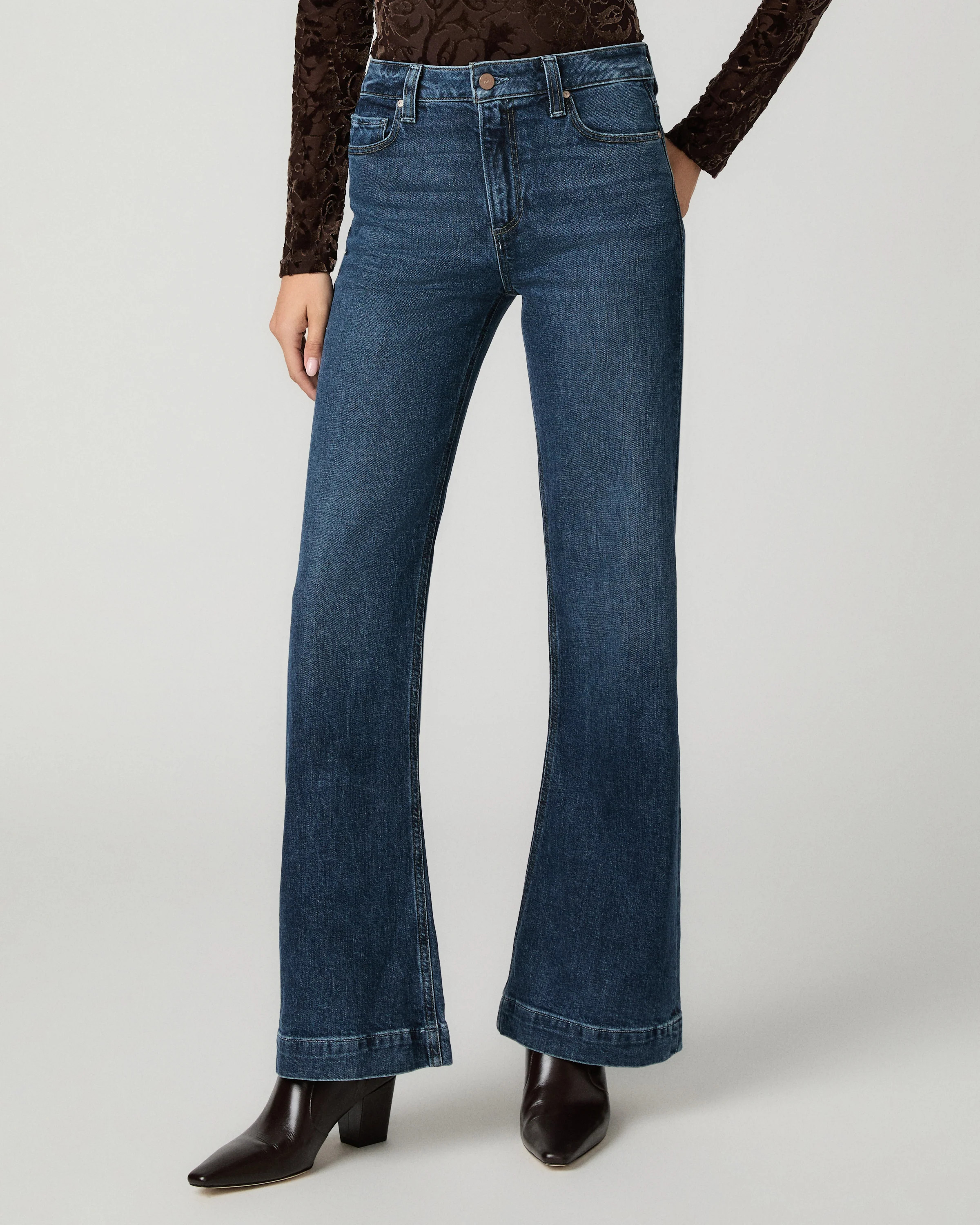 Leenah 32" Wide Leg Jean | Paige