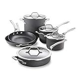 Calphalon Signature Hard-Anodized Nonstick Pots and Pans, 10-Piece Cookware Set | Amazon (US)