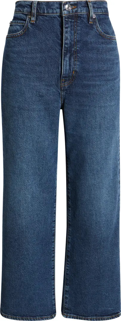 The Wide High Waist Ankle Wide Leg Jeans | Nordstrom