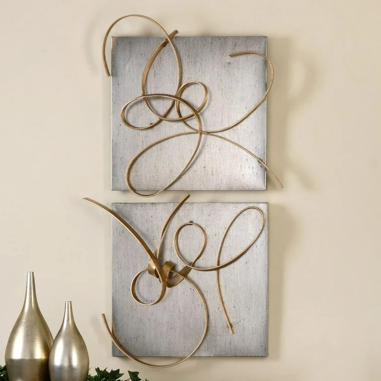 Uttermost Harmony Metal Wall Art - Set of 2 - Walmart.com | Walmart (US)