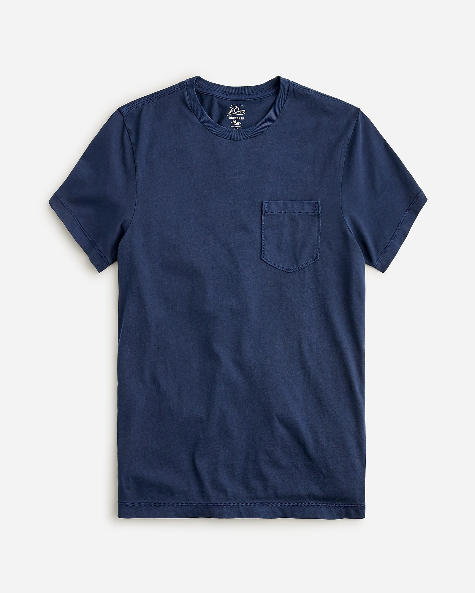 Broken-in short-sleeve pocket T-shirt | J. Crew US