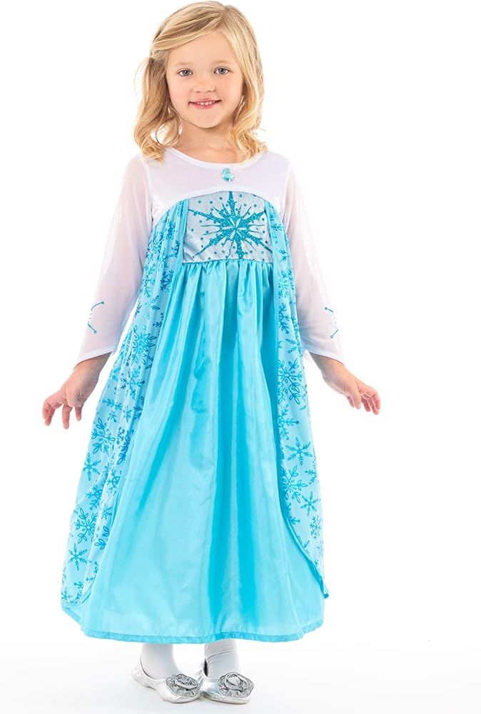 Little Adventures Ice Princess Dress up Costume - Machine Washable Girls Child Pretend Play and P... | Amazon (US)