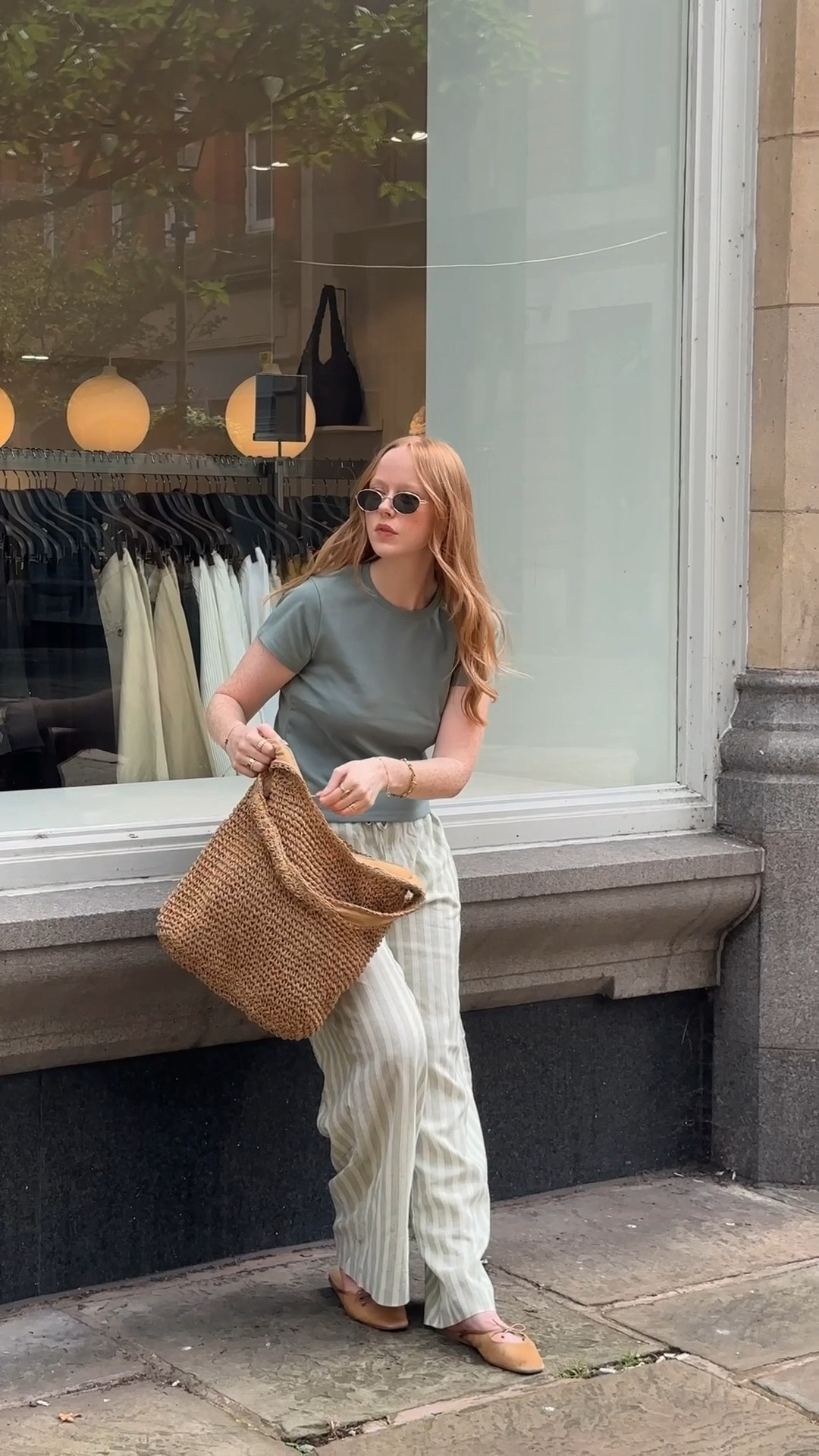 Cotton On, Sage Green, Stripe Trousers, Linen, Basics, Staples, Summer, Holiday Style 

#LTKeurope #LTKstyletip #LTKsummer