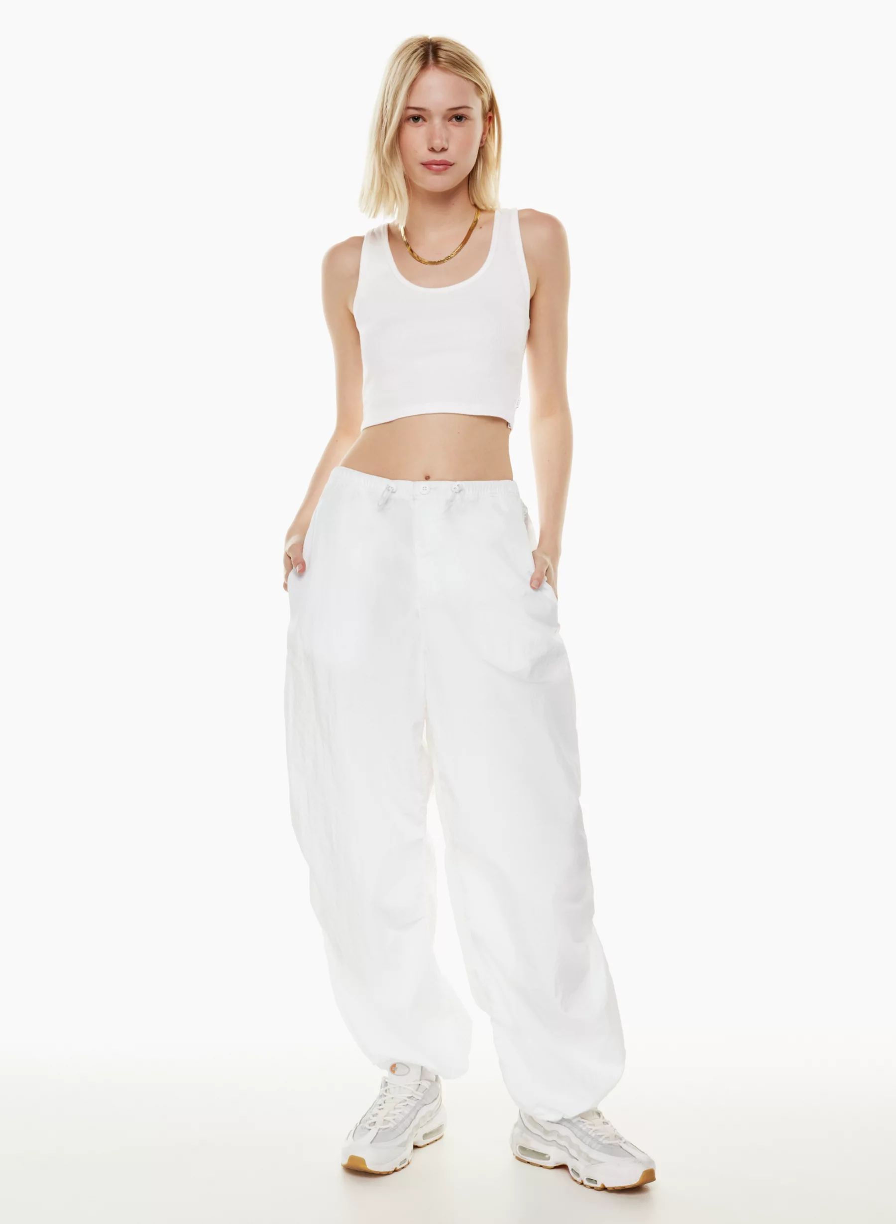 RIBBED CROPPED TANK | Aritzia