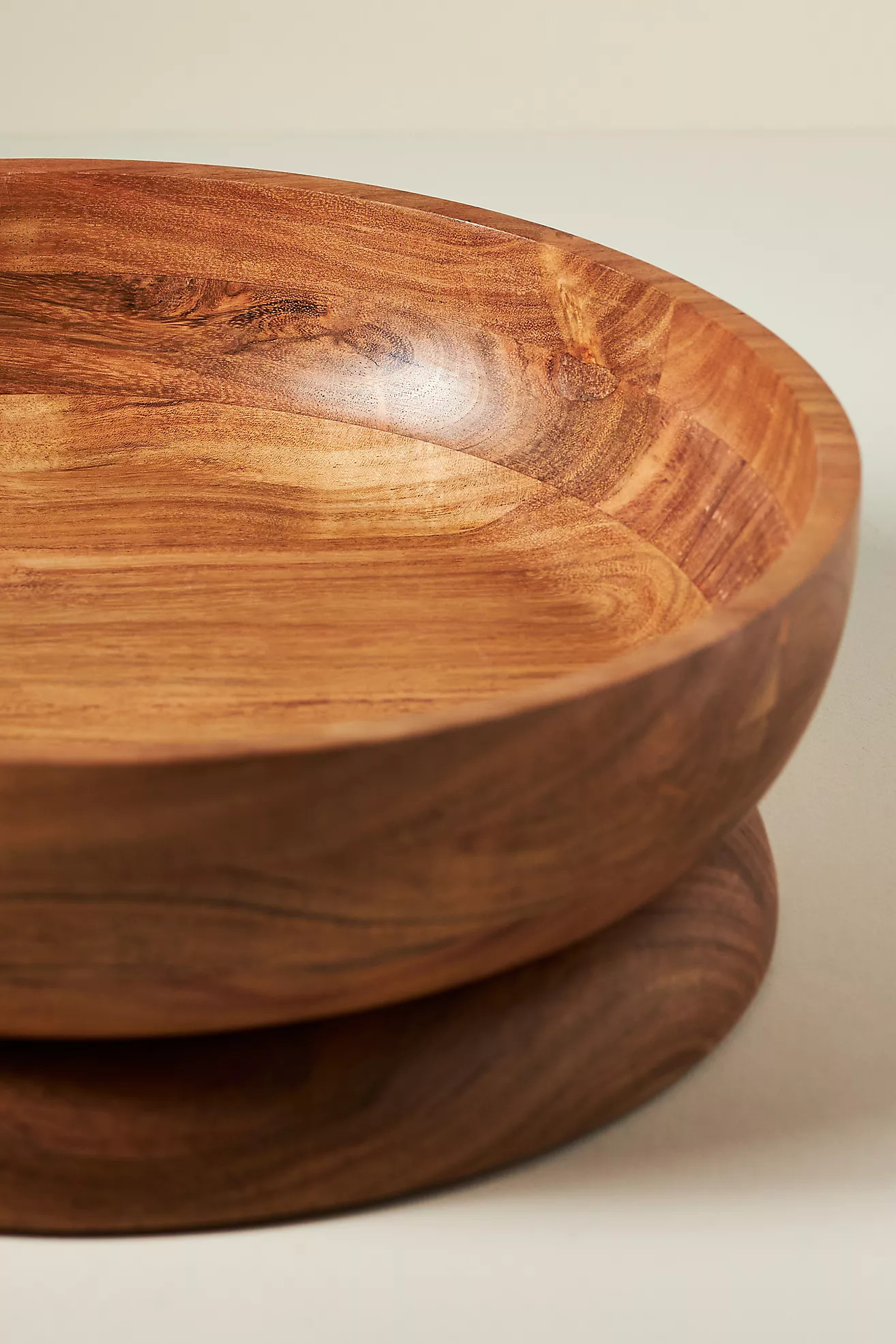 The Mediterranean Dish Wood Serving Bowl | Anthropologie (US)