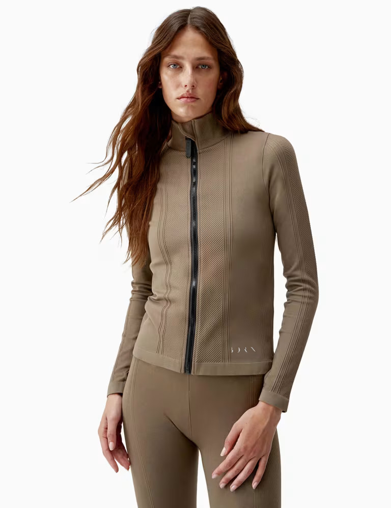 India Funnel Neck Sports Jacket with Stretch | Marks & Spencer (UK)
