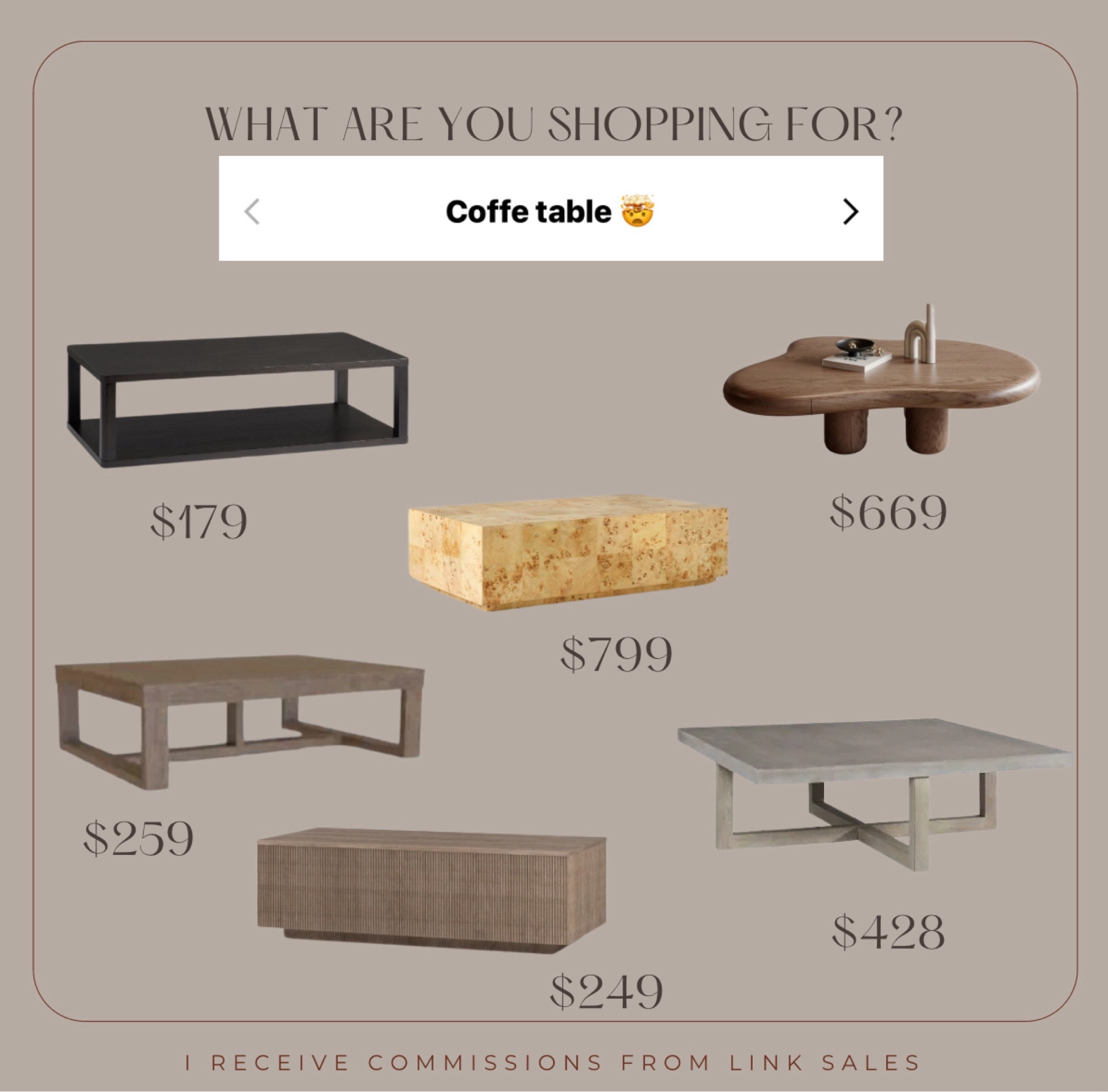 Coffee table 

#LTKhome #LTKsalealert