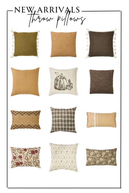 New Target Fall Arrivals from Threshold with Studio McGee!  There are so many good pieces for fall and year round!  Comment what you ordered, would love to see!  Always love a good throw pillow, especially when they have zippers and you’re able to switch out the insert if you’d like!  Florals, plaids, plain colors, prints, so many to pick from!

#LTKFindsUnder50 #LTKSeasonal #LTKHome