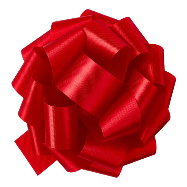 Satin Pom Bow | The Container Store