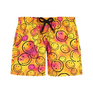 Boys Swim Trunks Monsieur André - Vilebrequin x Smiley® | Vilebrequin (US)