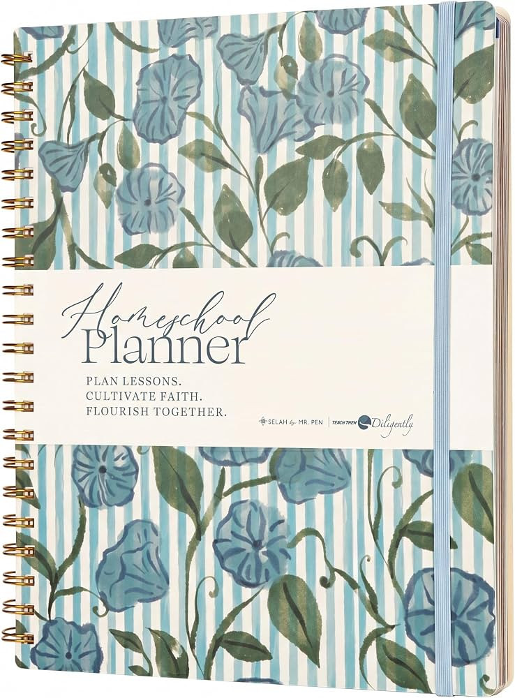 Mr. Pen- Homeschool Planner 8.5" x 11", Designed in Partenership with Teach Them Diligently, Unda... | Amazon (US)