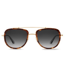 BRETON | Rye + Sweet Tea 18K | KREWE Eyewear