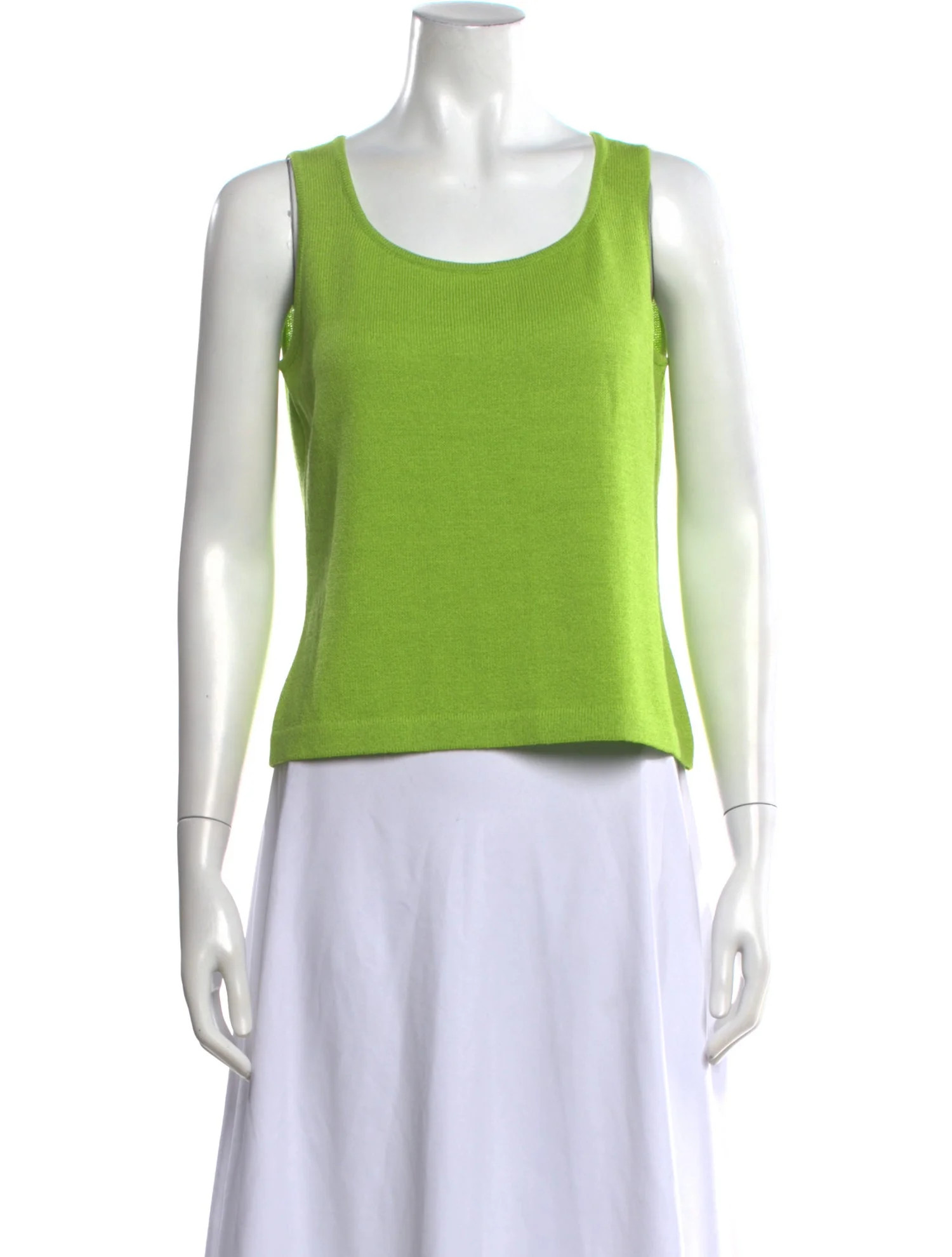 St. John Wool Scoop Neck Top | The RealReal