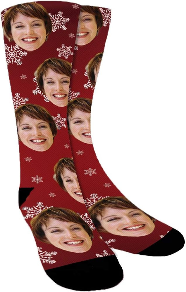 Kervaky Custom Dog Face Socks with Photo, Personalized Picture Socks for Men & Women | Amazon (US)