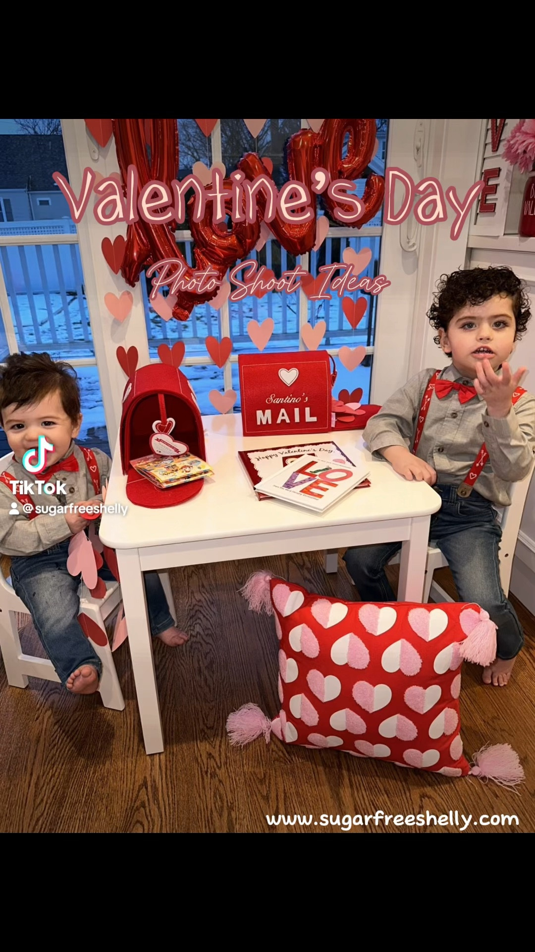 Easy DIY Valentines Day photoshoot! Other items can be found on my website www.sugarfreeshelly.com

#LTKbaby #LTKkids #LTKSeasonal