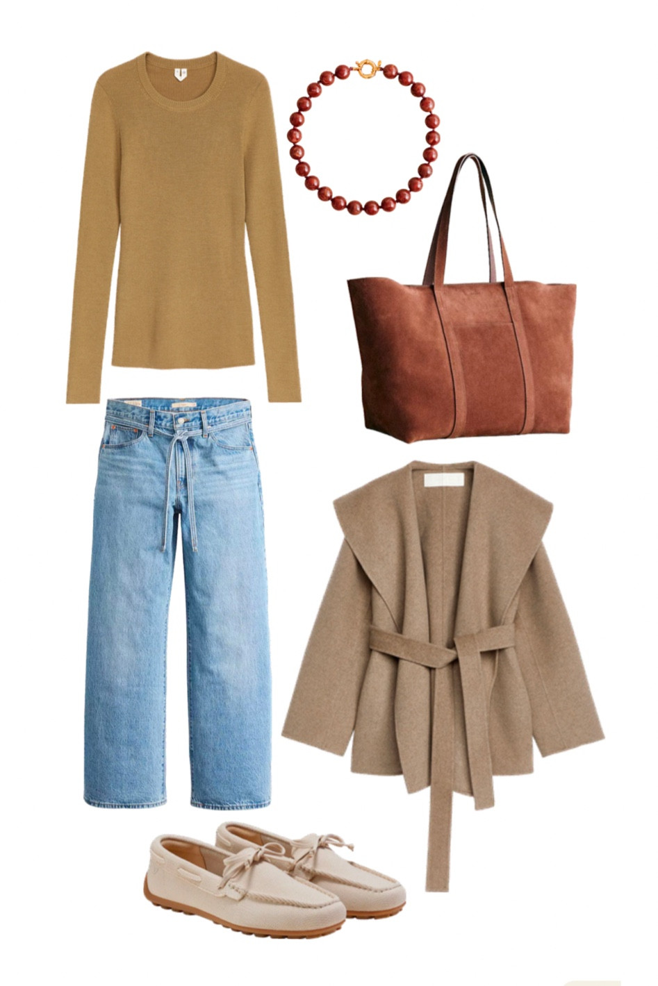 Driving loafers effortless chic casual jeans outfit 

#LTKuk #LTKshoes #LTKbag