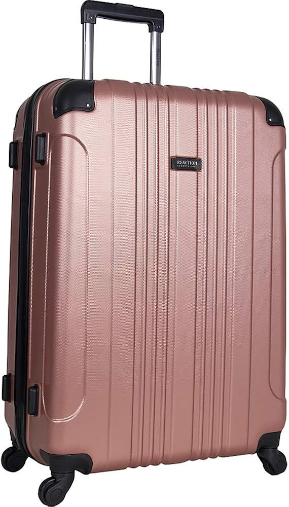 Kenneth Cole REACTION Out of Bounds Lightweight Hardshell 4-Wheel Spinner Luggage, Rose Gold, 28-... | Amazon (US)