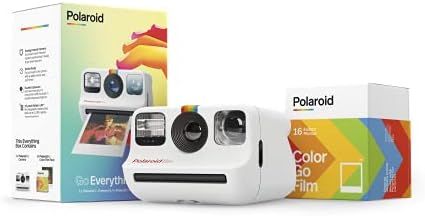 Amazon.com : Polaroid Go Everything Box Camera and Instant Film Bundle (6036) : Electronics | Amazon (US)